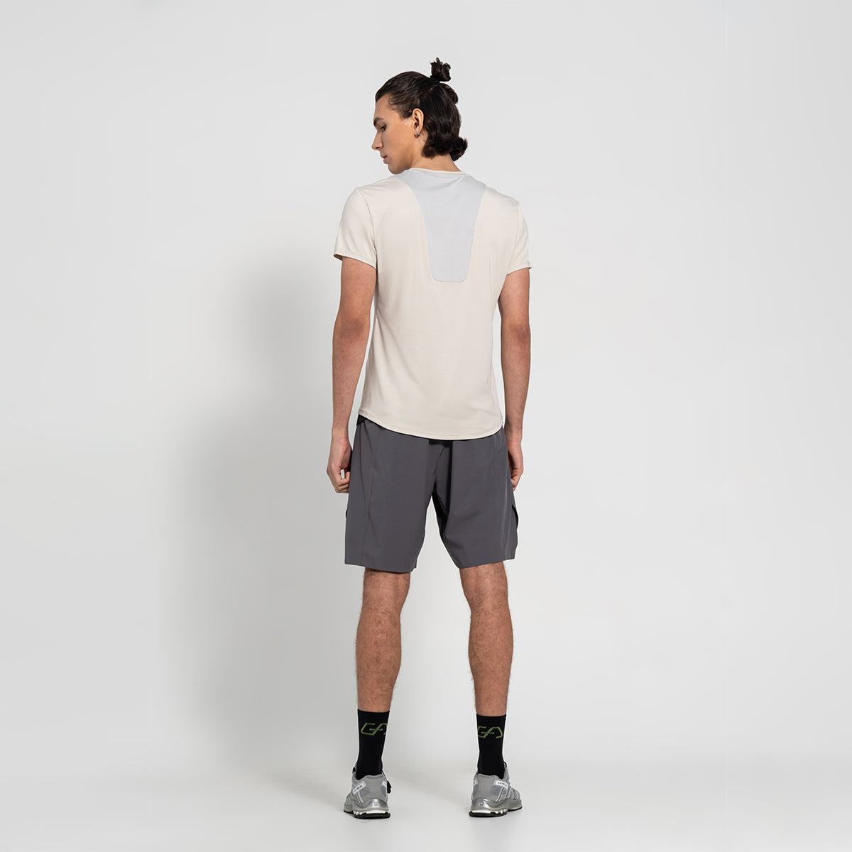 Image of GA Tech Ergonomics Activewear Performance Breathable Mesh Blocking T Shirt for Men