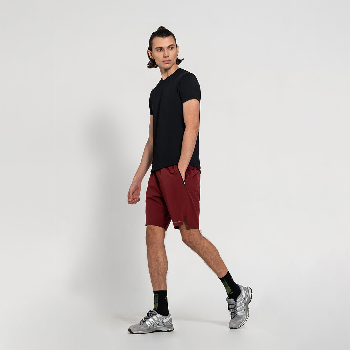 Image of GA Tech Ergonomics Activewear Performance Breathable Mesh Blocking T Shirt for Men