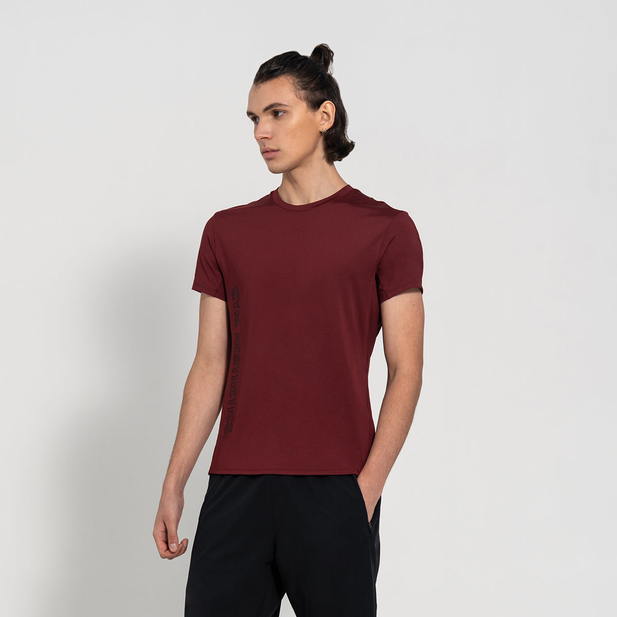 Image of GA Tech Ergonomics Activewear Performance Breathable Mesh Blocking T Shirt for Men