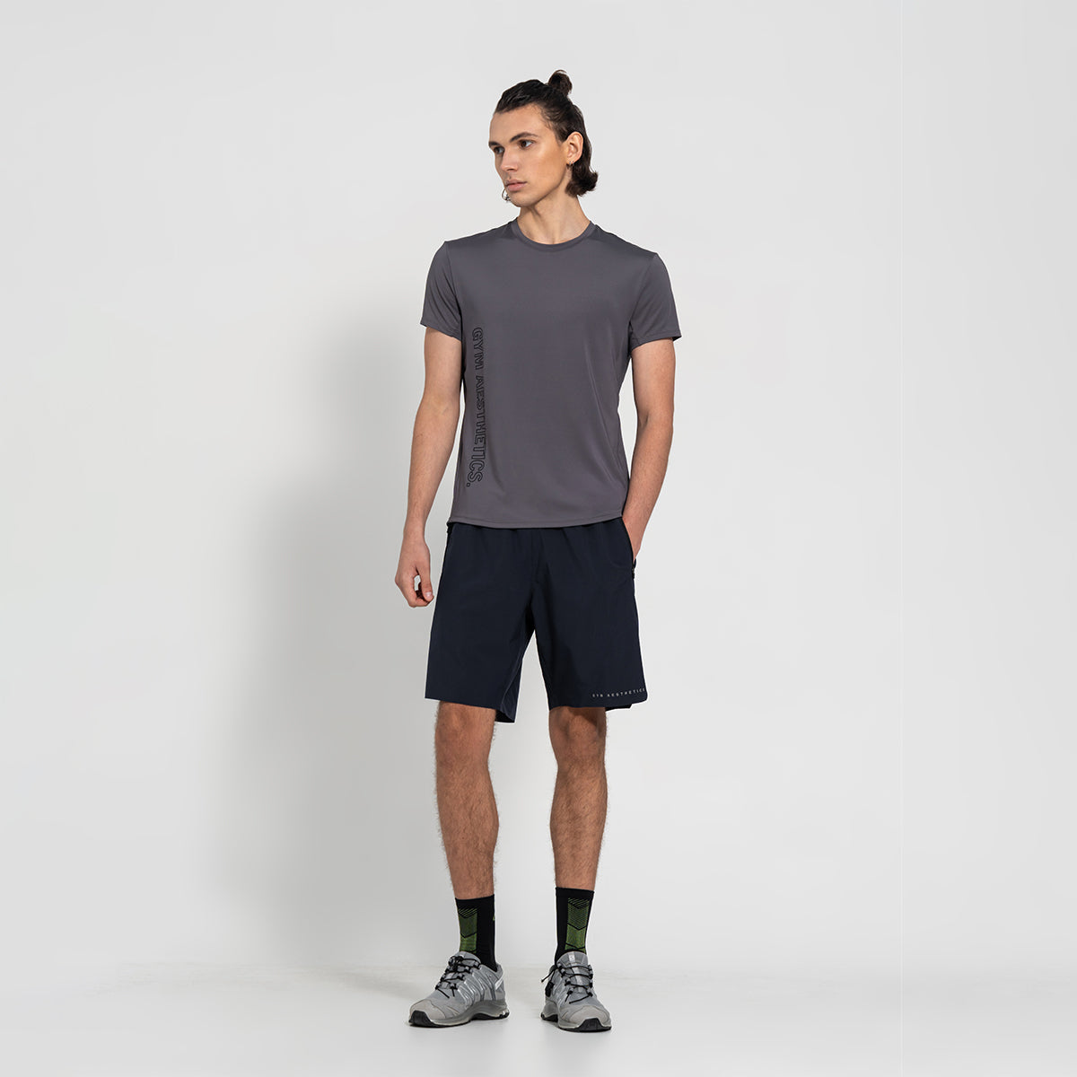 Image of GA Tech Ergonomics Activewear Performance Breathable Mesh Blocking T Shirt for Men