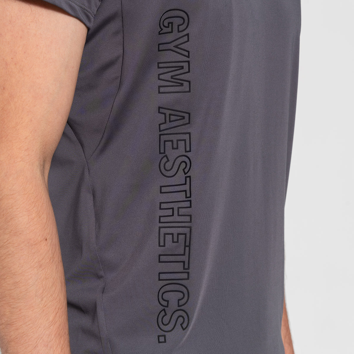 Image of GA Tech Ergonomics Activewear Performance Breathable Mesh Blocking T Shirt for Men