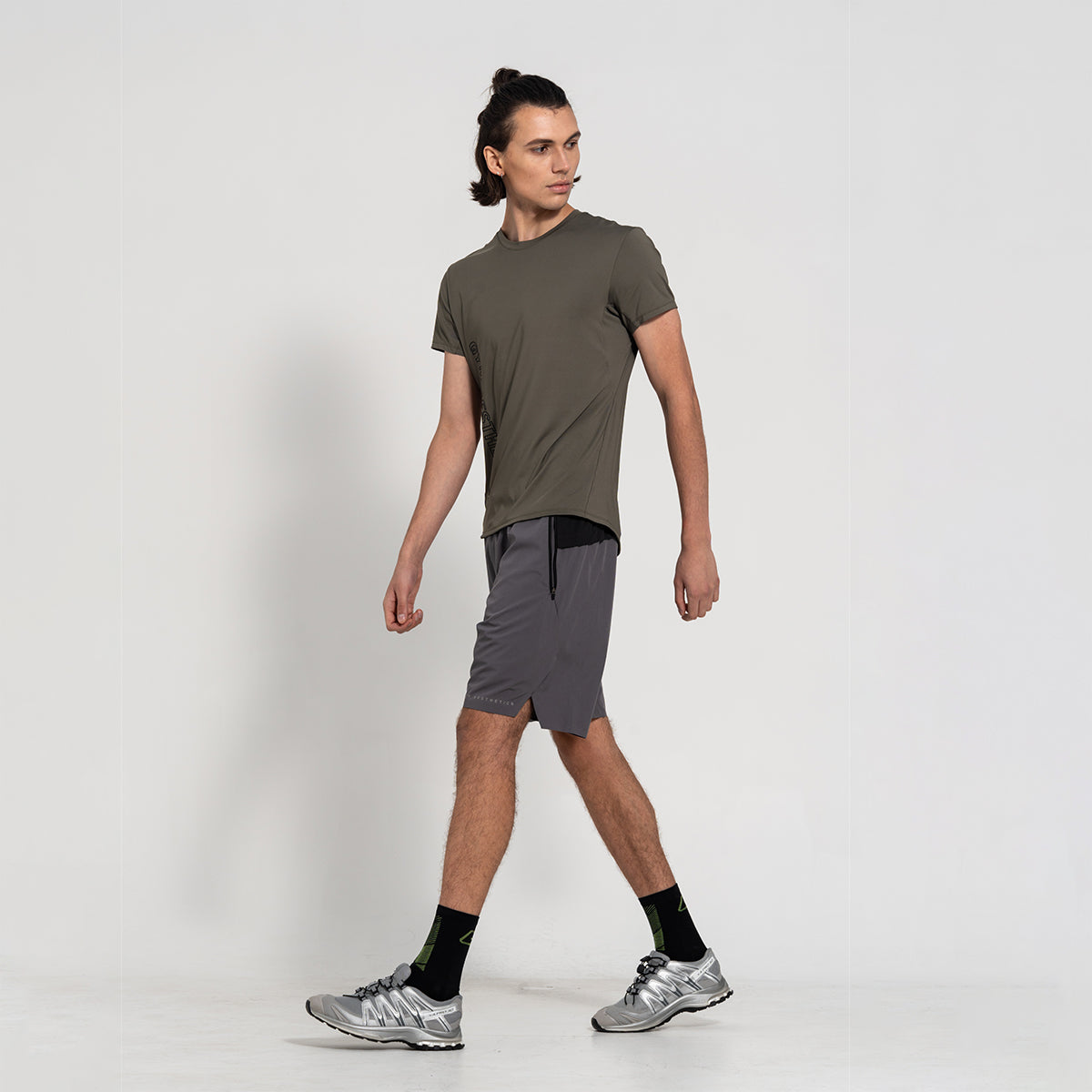 Image of GA Tech Ergonomics Activewear Performance Breathable Mesh Blocking T Shirt for Men