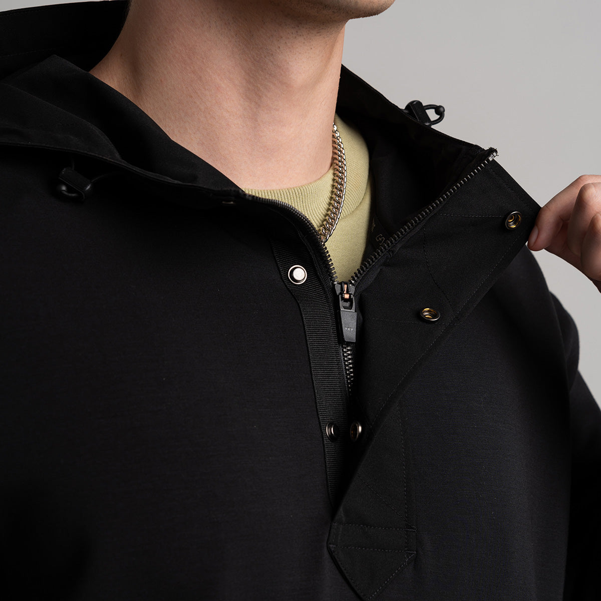 Image of Fabric blocking Athleisure Trendy Hoodies for Men