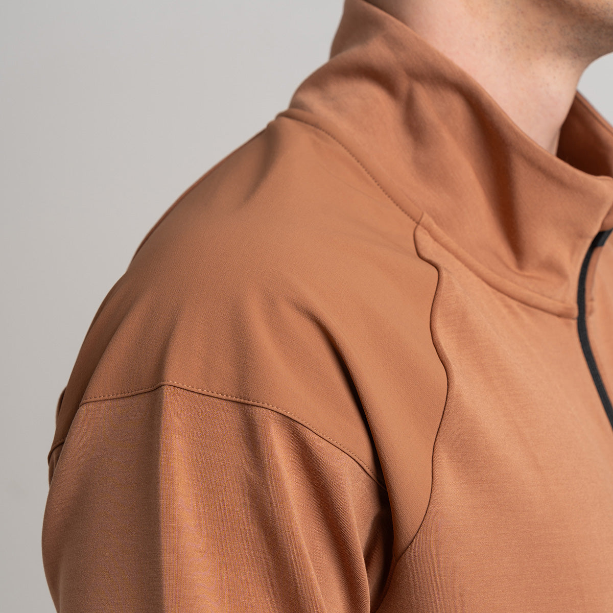 Image of Half zip Athleisure Trendy Hoodies for Men