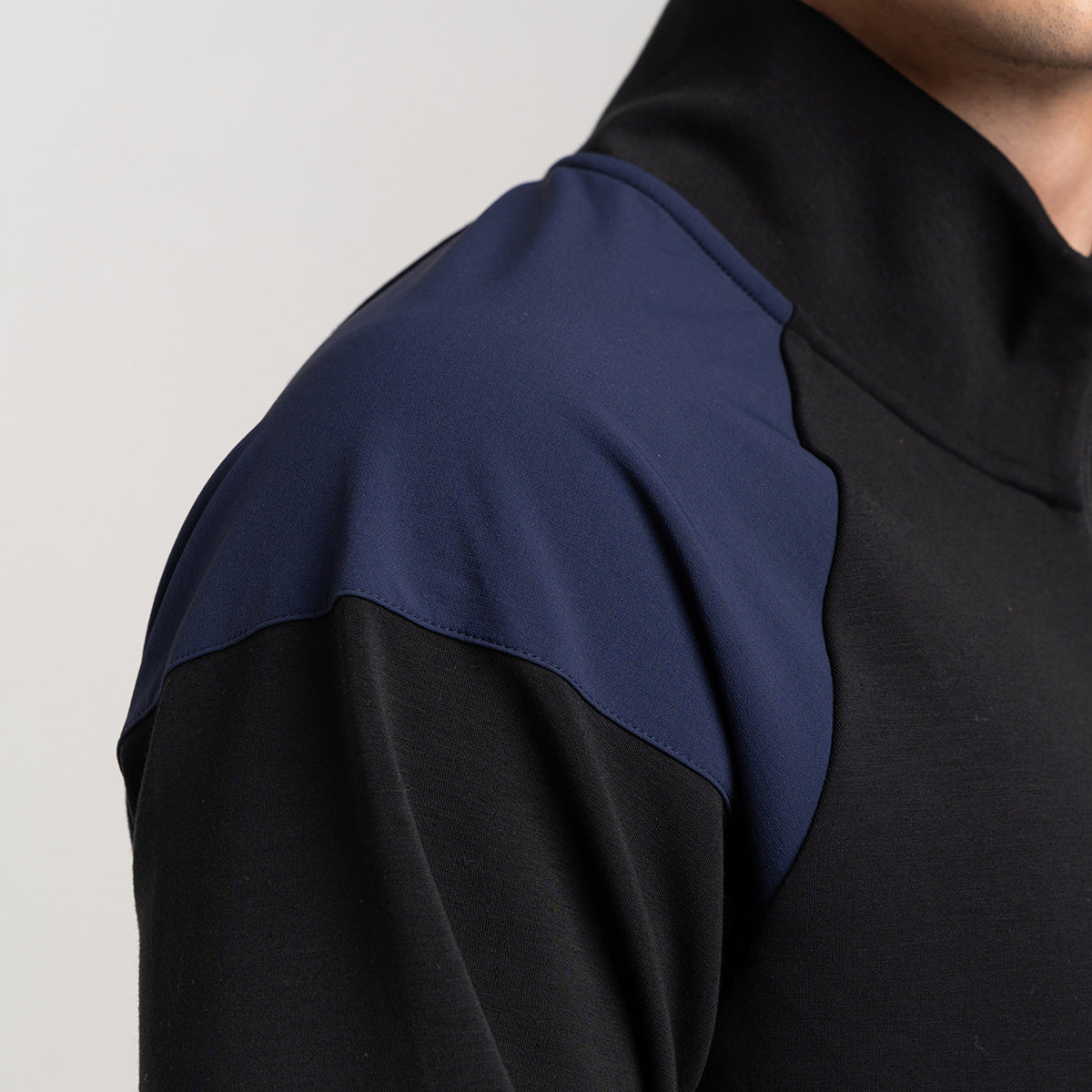 Image of Half zip Athleisure Trendy Hoodies for Men