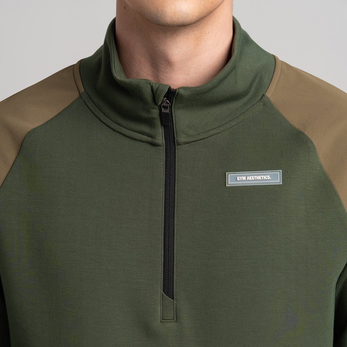 Image of Half zip Athleisure Trendy Hoodies for Men