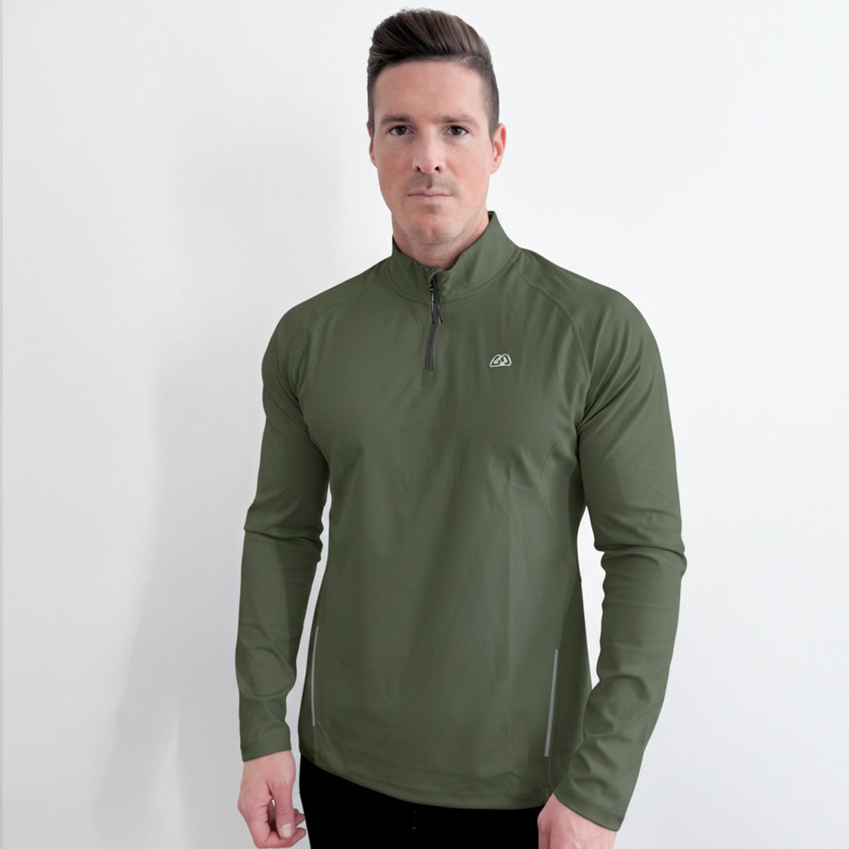 Image of Half Zip Training Running Longsleeves for Men