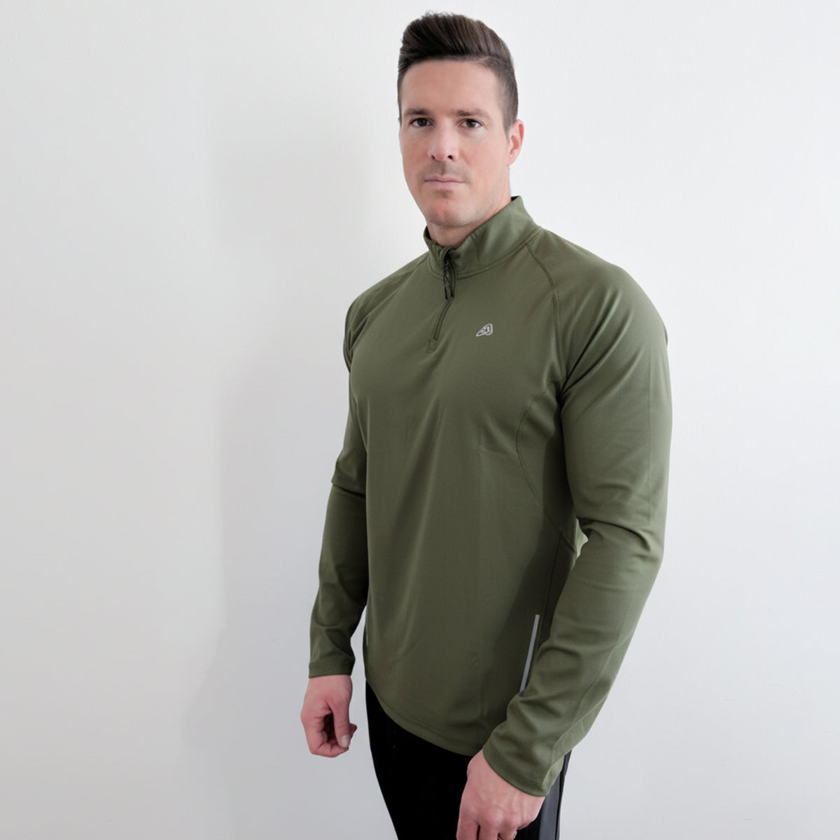 Image of Half Zip Training Running Longsleeves for Men