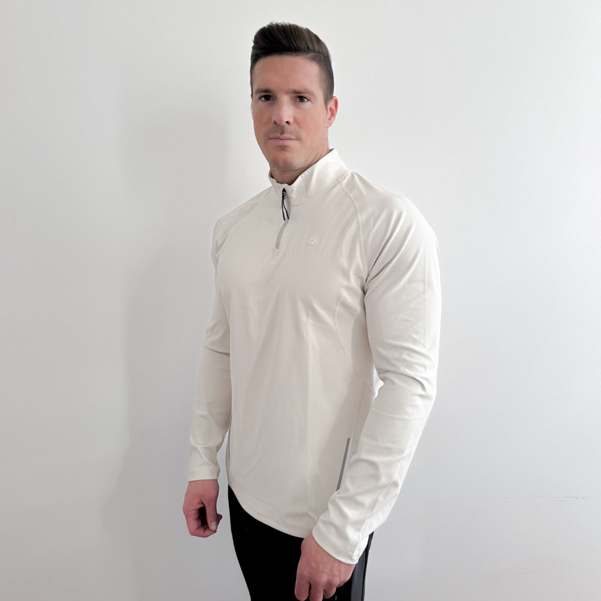 Image of Half Zip Training Running Longsleeves for Men