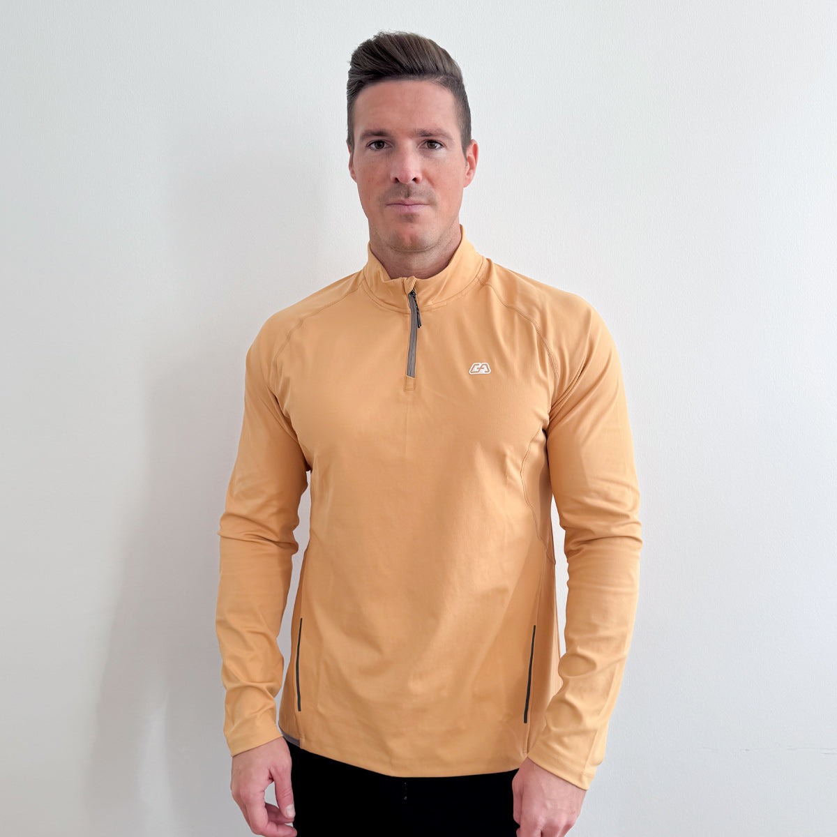 Image of Half Zip Training Running Longsleeves for Men