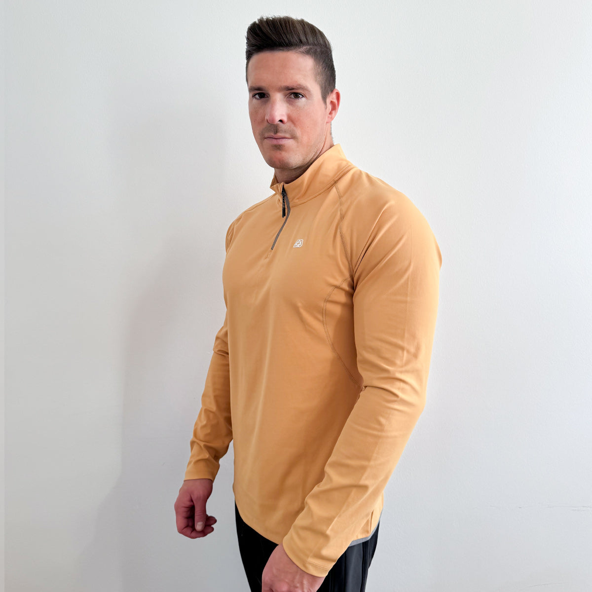 Image of Half Zip Training Running Longsleeves for Men
