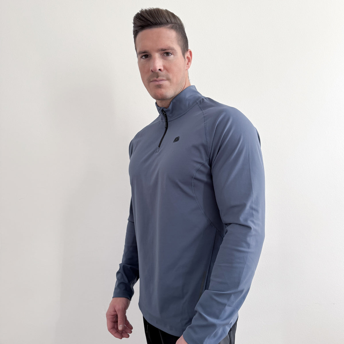 Image of Half Zip Training Running Longsleeves for Men