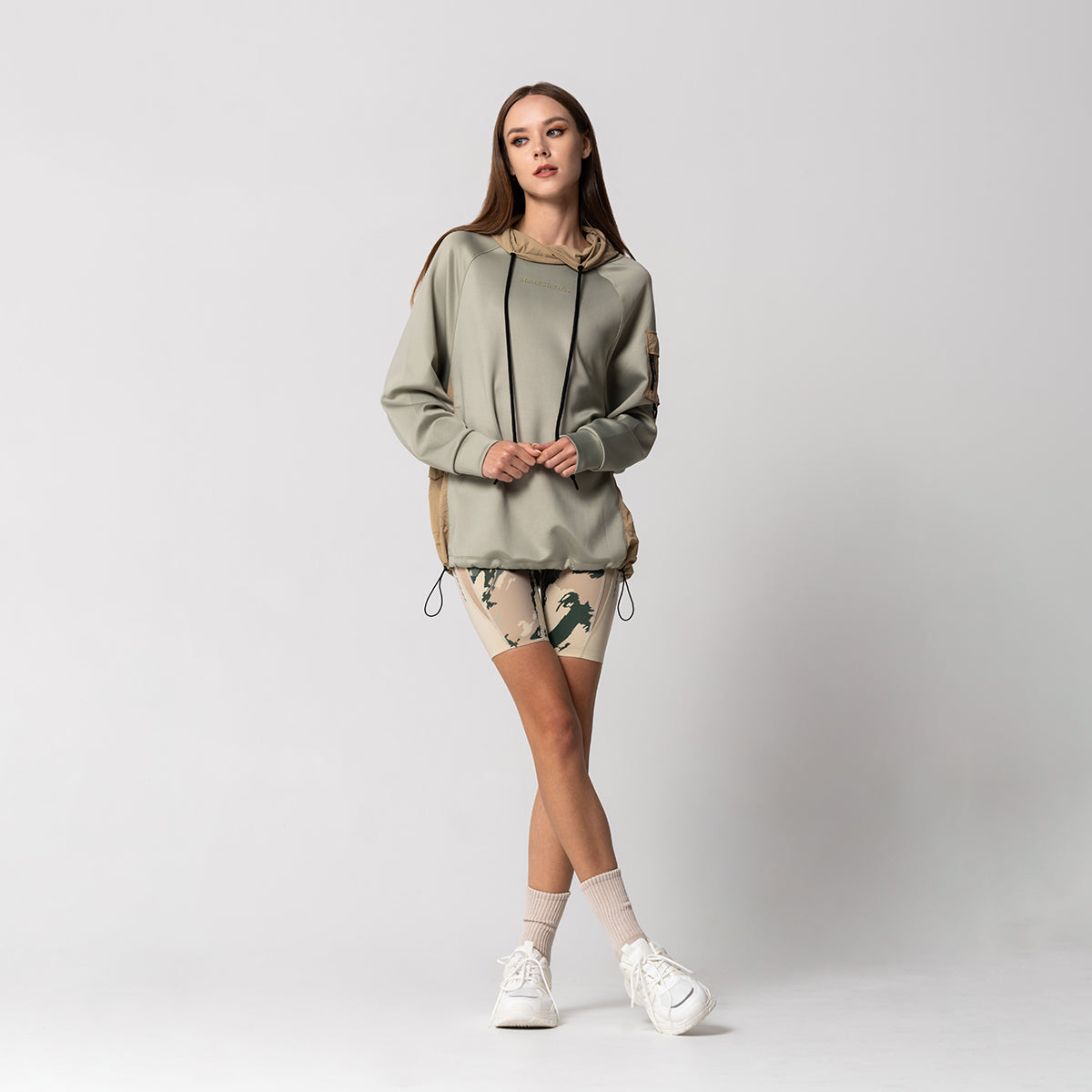 Image of Mix Media Everyday Wears Hoodies for Women