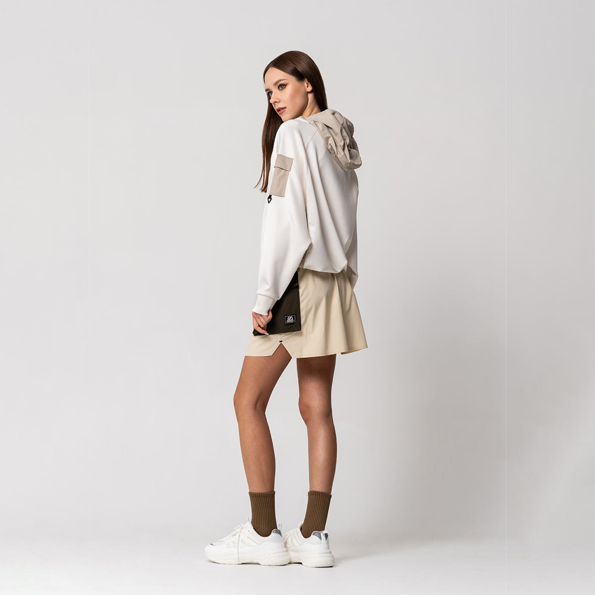 Mix Media Everyday Wears Hoodies for Women