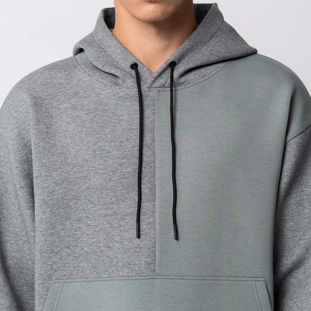 Image of Oversize Everyday Wears Color Blocking Hoodies for Men