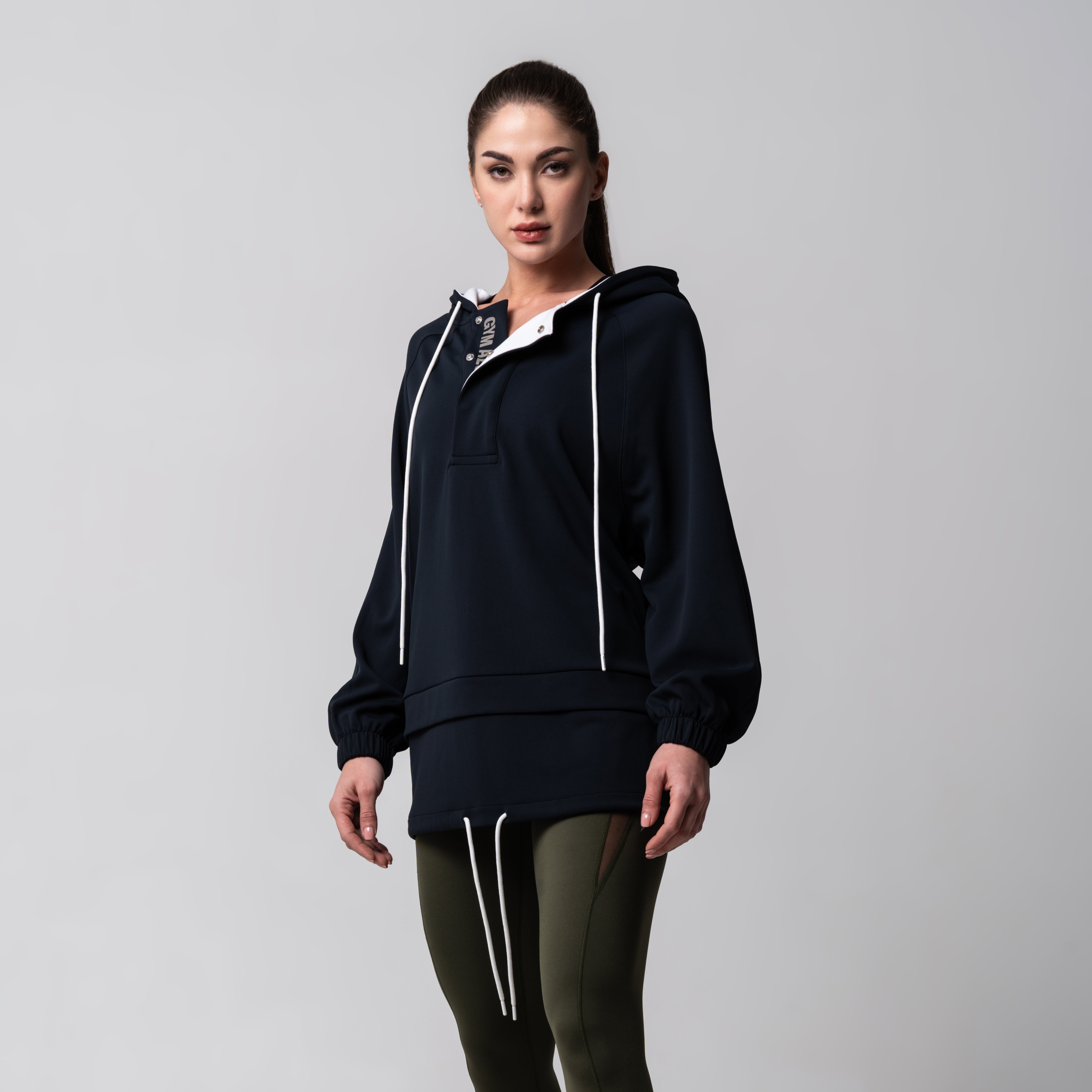 Image of Oversize Everyday Wears Trendy Hoodies Tunic for Women