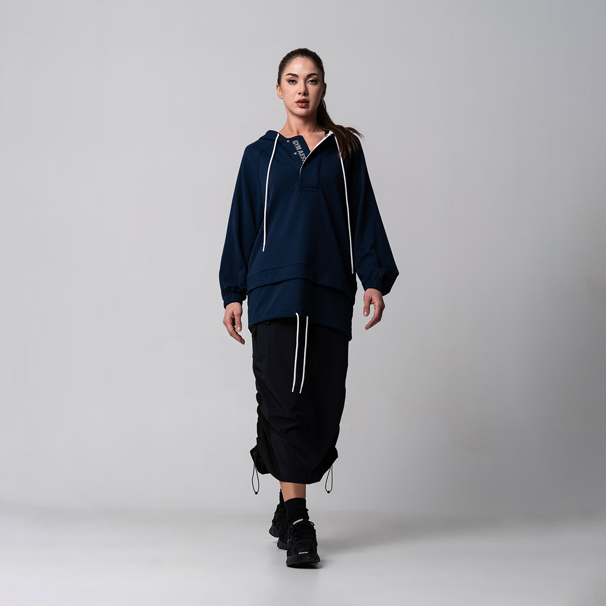 Oversize Everyday Wears Trendy Hoodies Tunic for Women