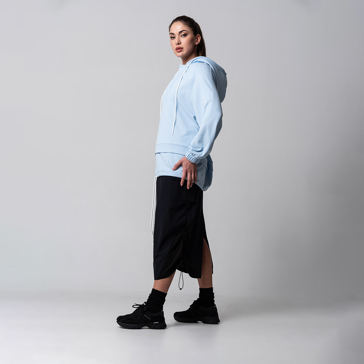 Image of Oversize Everyday Wears Trendy Hoodies Tunic for Women