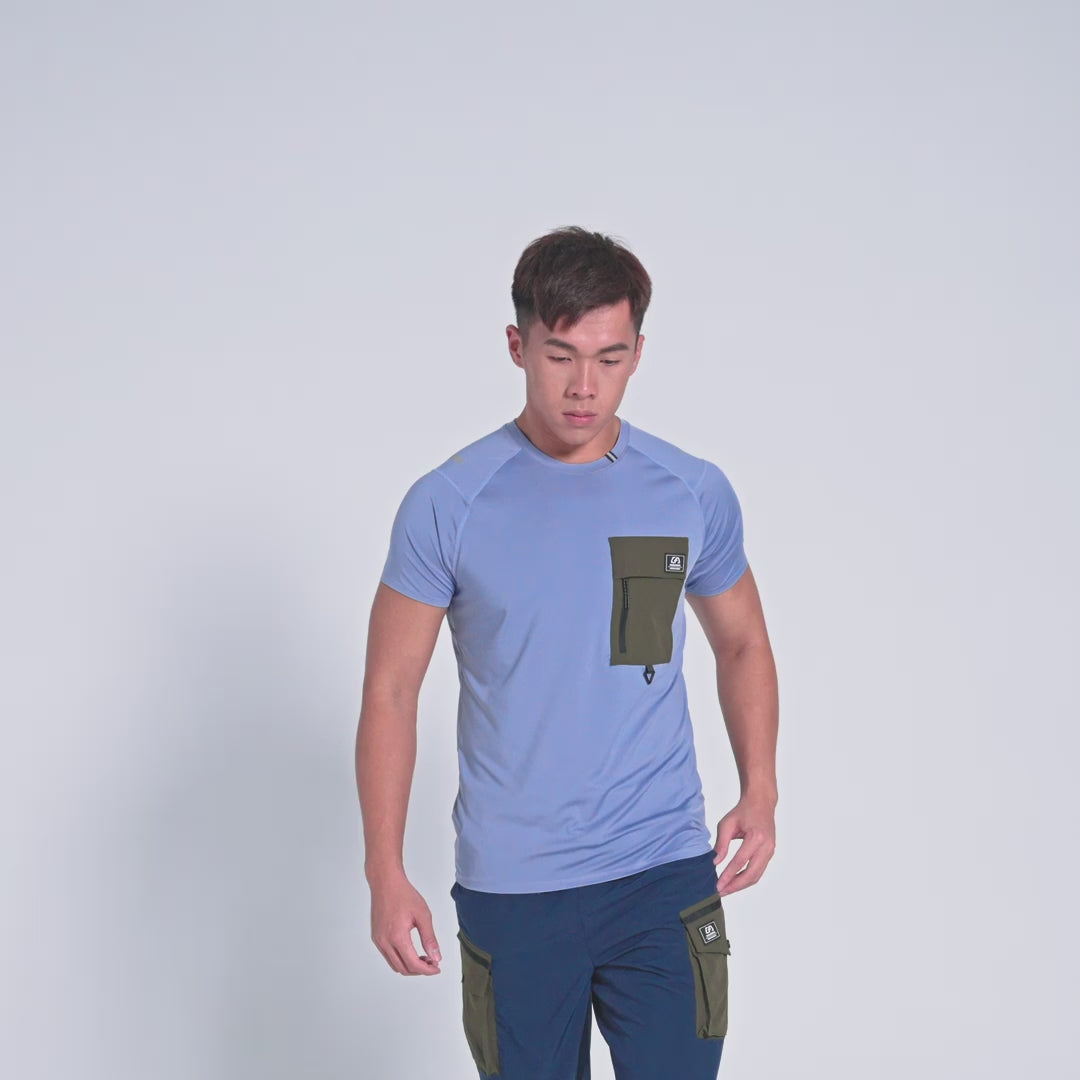 Farbblockierung Funktional 9 inch Sporthosen für Herren