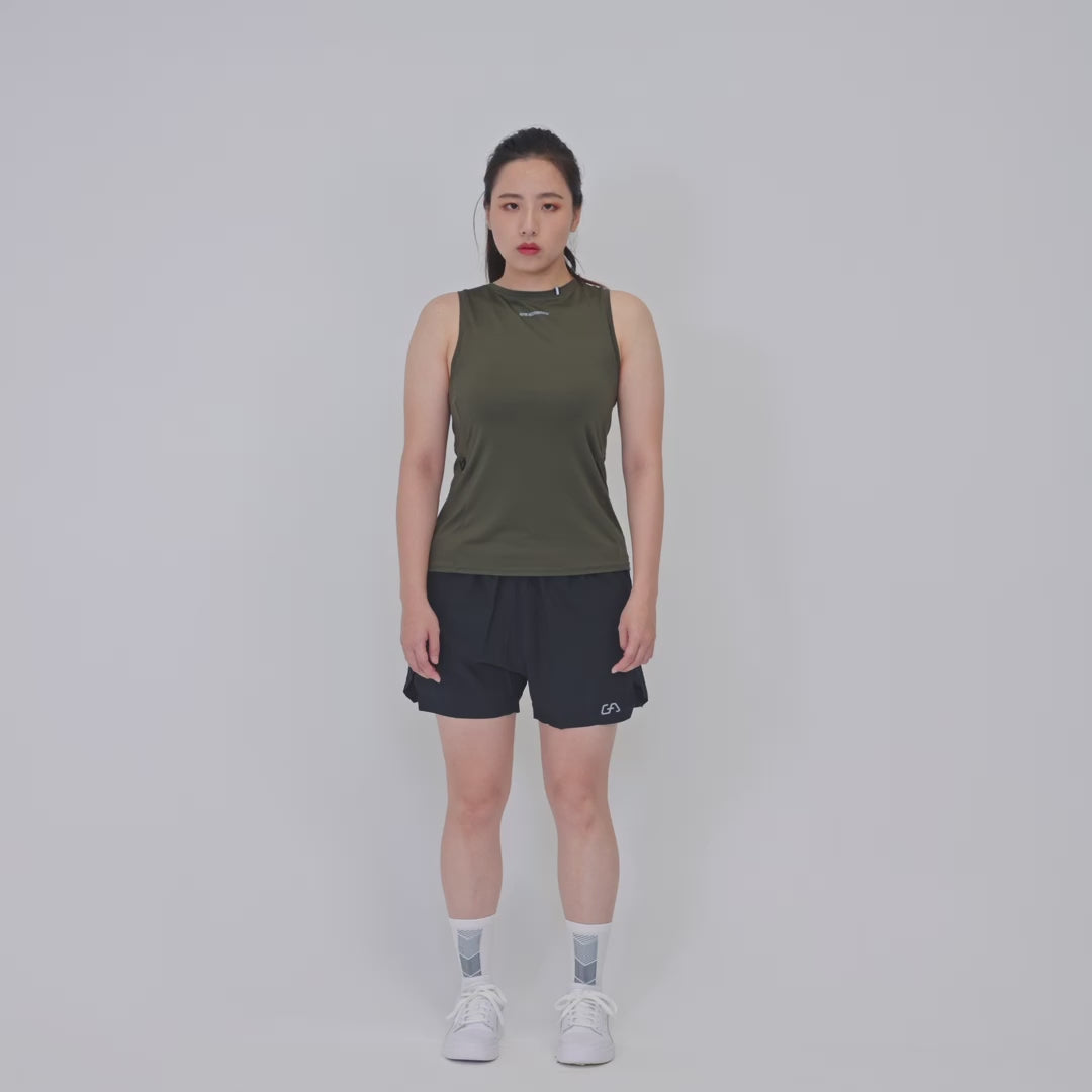 Image of GA Tech Workout Warrior Gym Tanktop für Damen