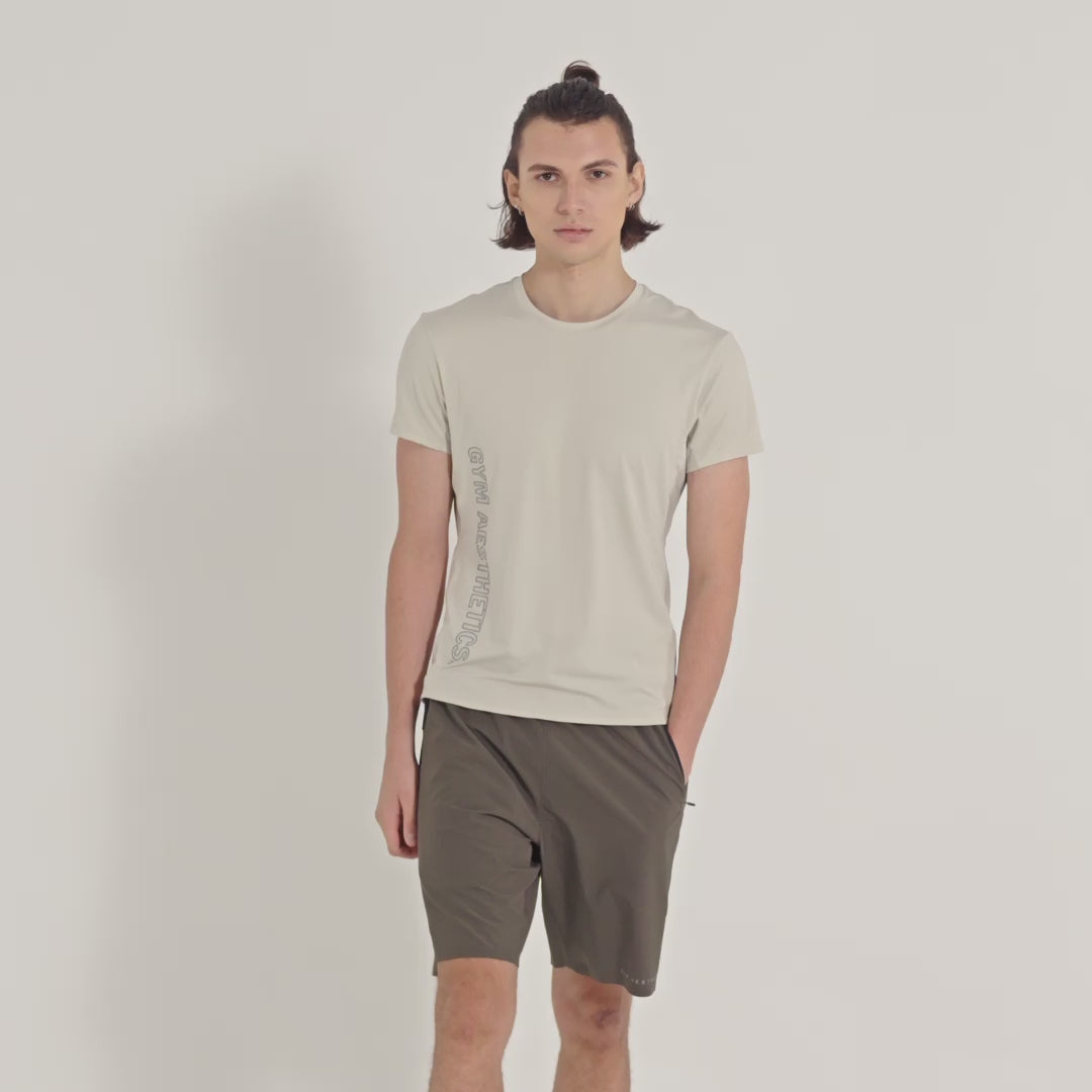 Image of GA Tech Ergonomics Activewear Performance Breathable Mesh Blocking T Shirt for Men