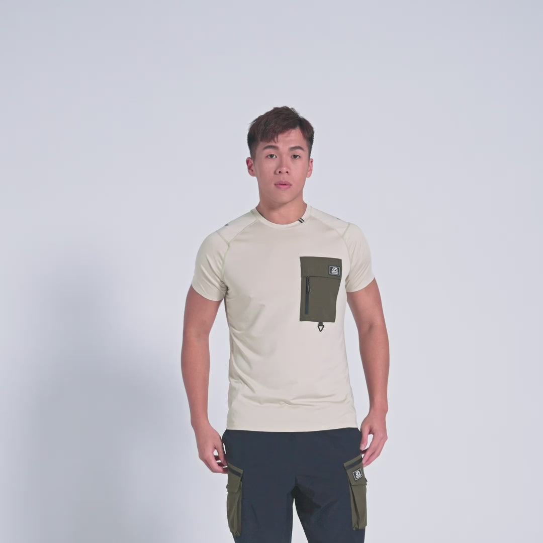 Farbblockierung Funktional 9 inch Sporthosen für Herren