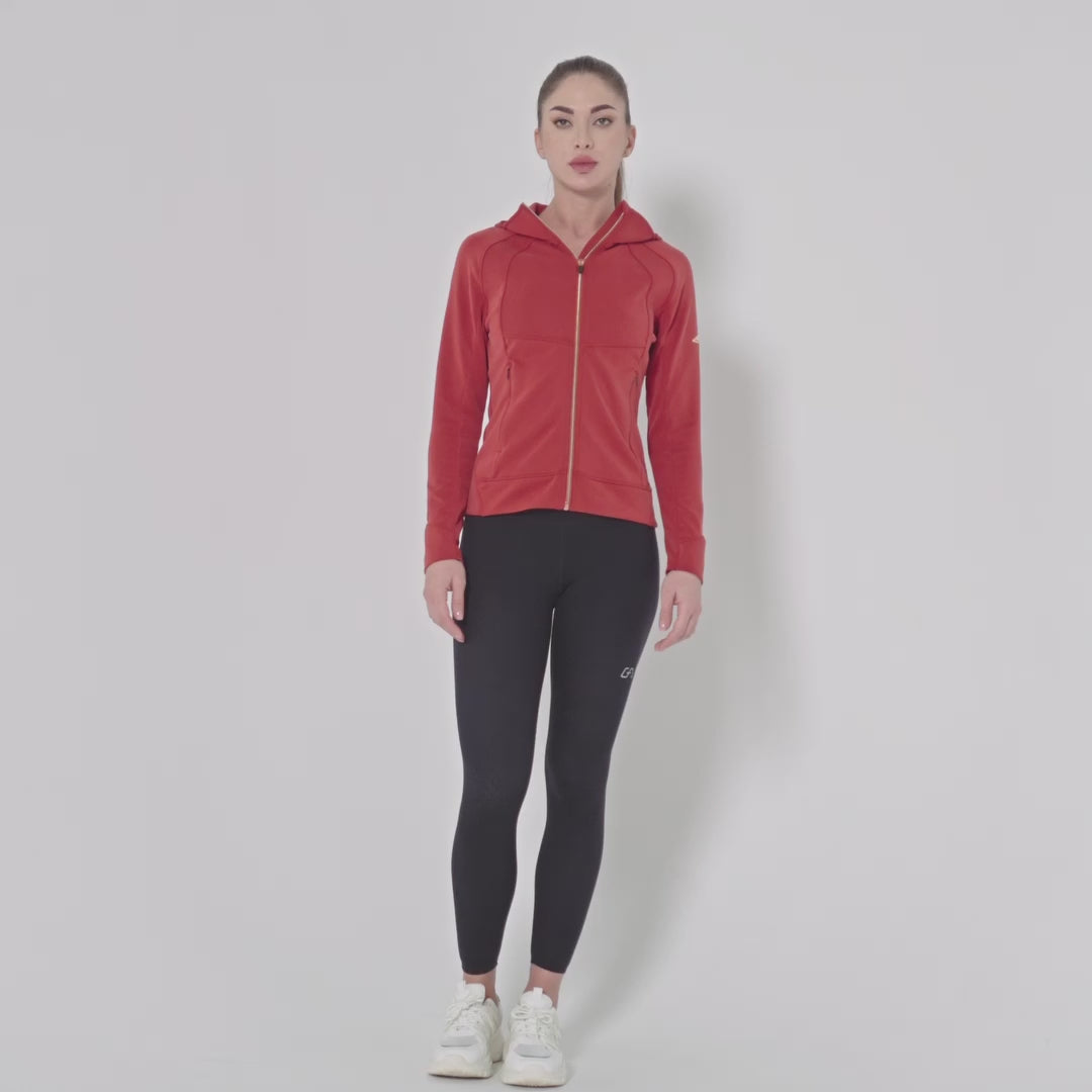 Athleisure Fancy Logo Jacket for Women
