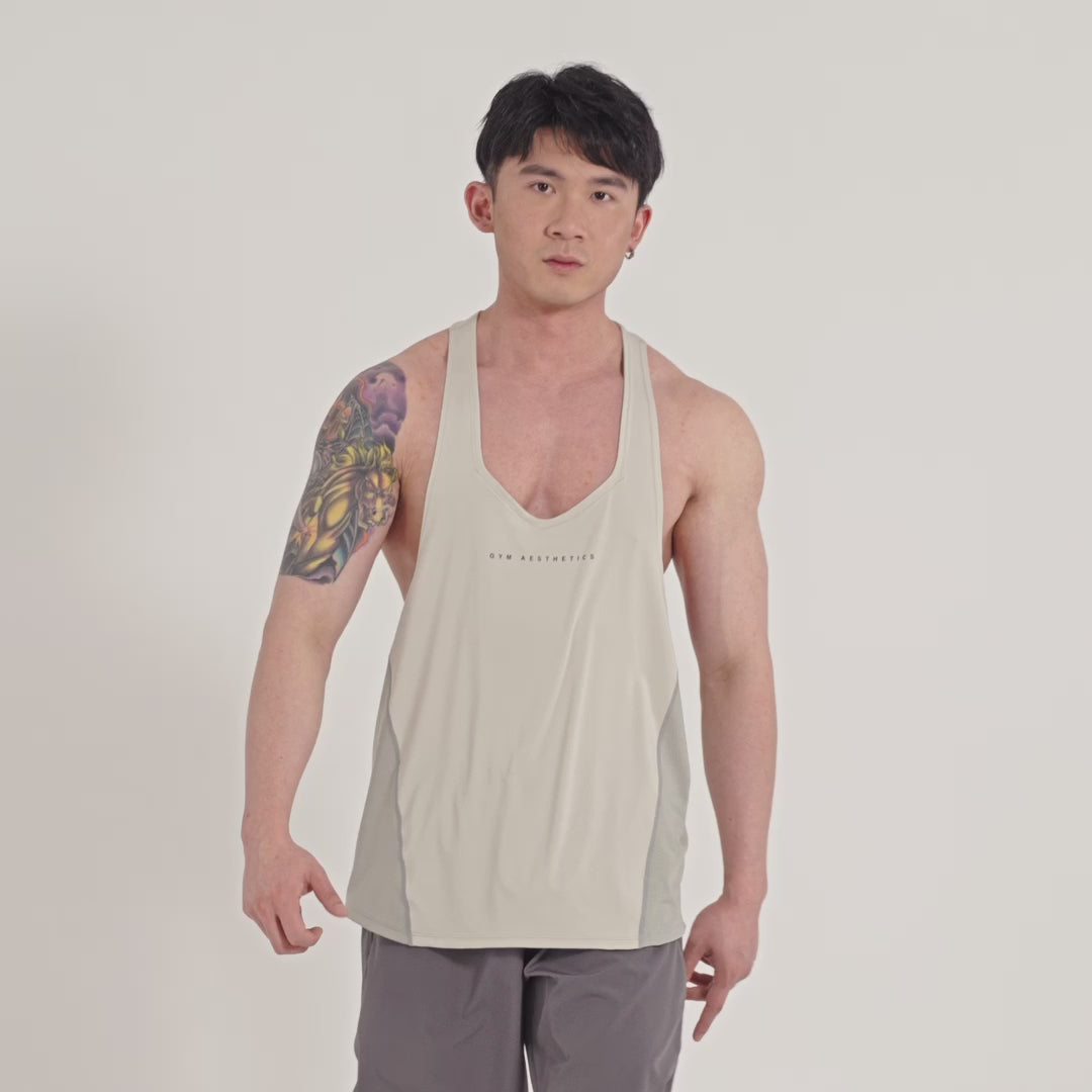 Image of GA Tech Body Builder Essential Stringer Y Back for Men