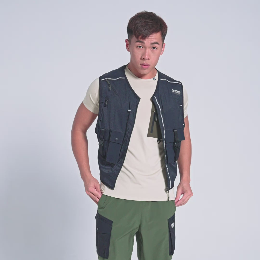 Farbblockierung Funktional 9 inch Sporthosen für Herren