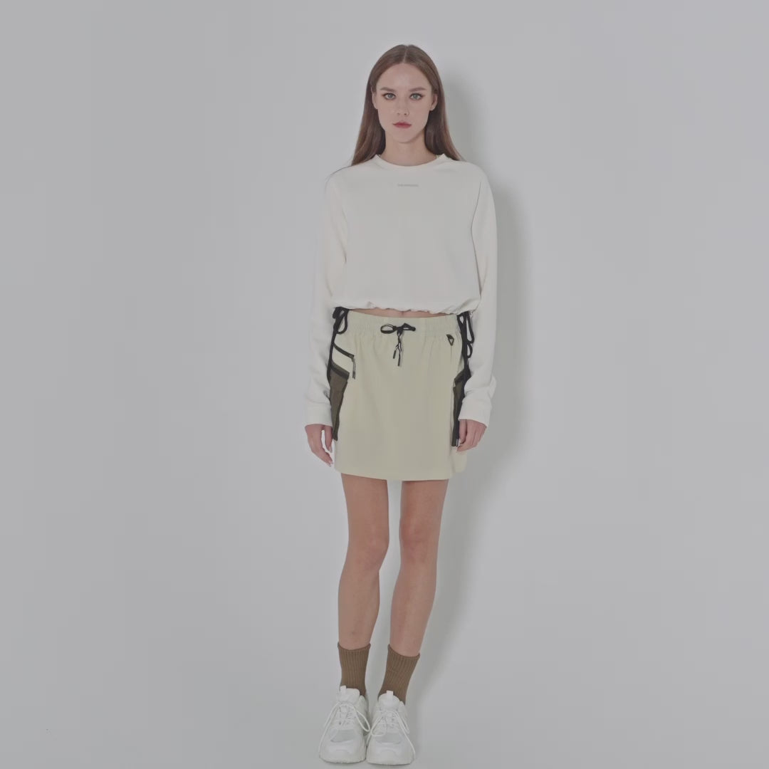 Image of Cropped Everyday Wears Sweatshirt for Women