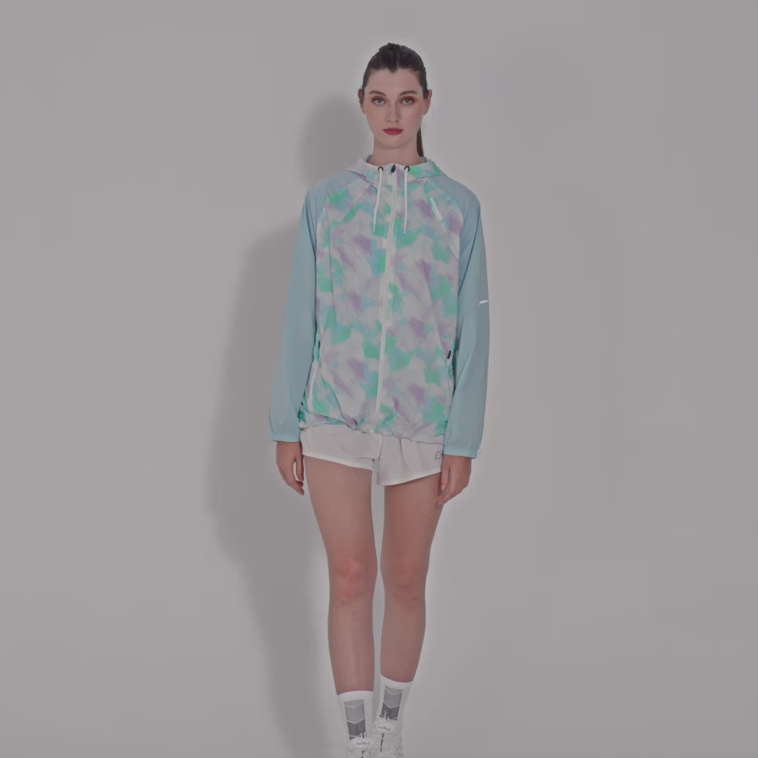 Image of Pattern Athleisure Water Resistant Jacket for Unisex