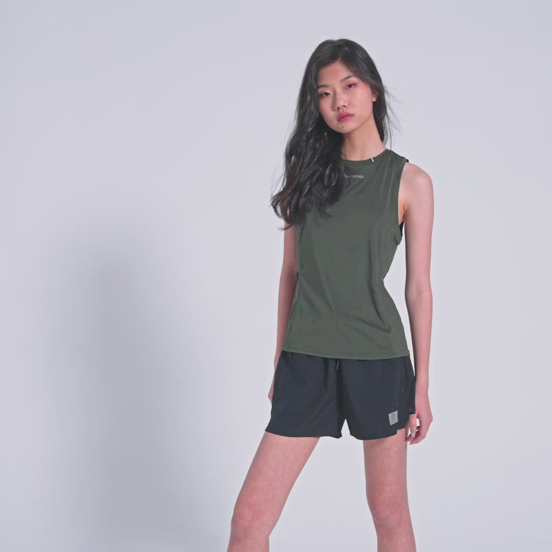 Image of Activewear kurze Laufhose für Damen