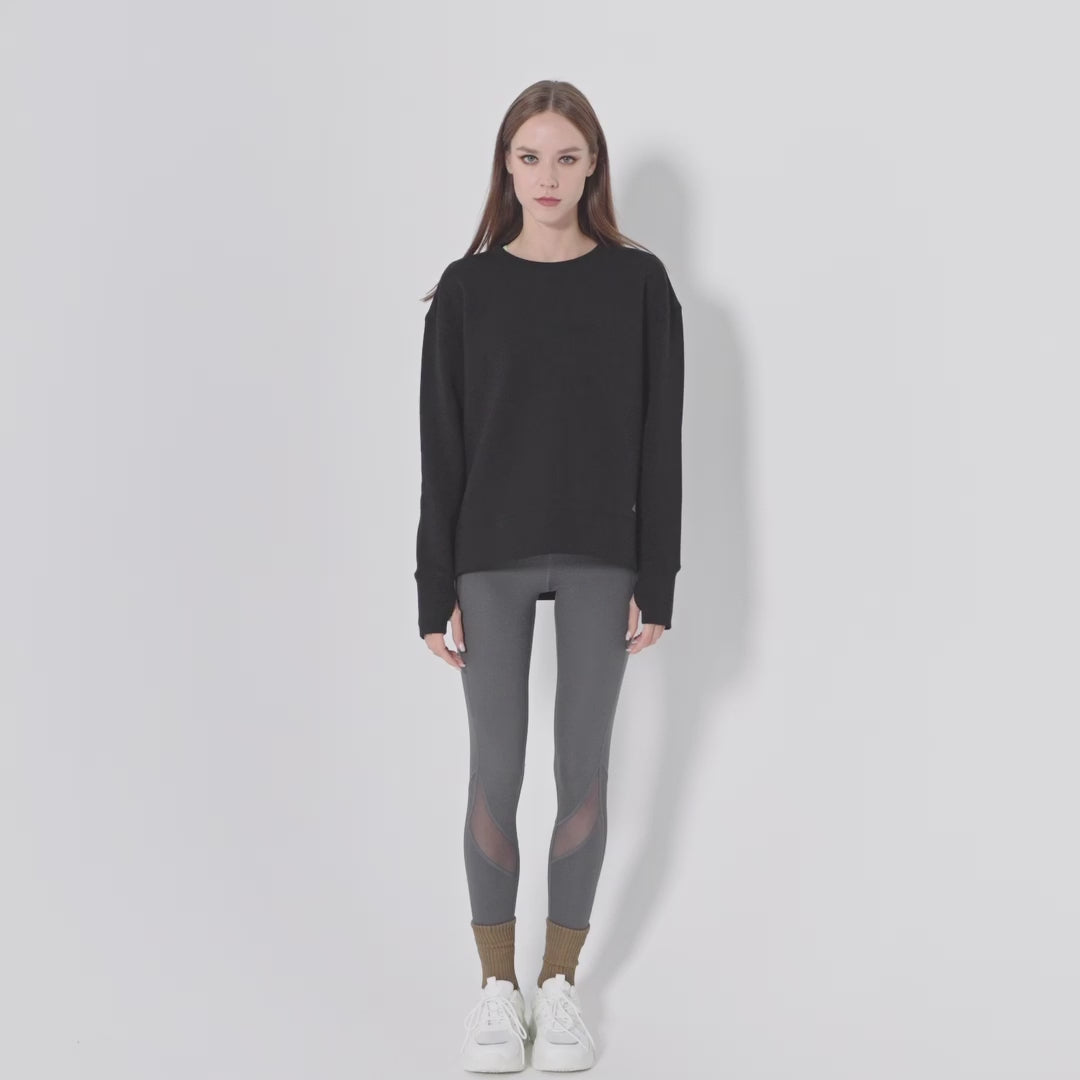 Image of Verlängertes Alltagssweatshirt für Frauen