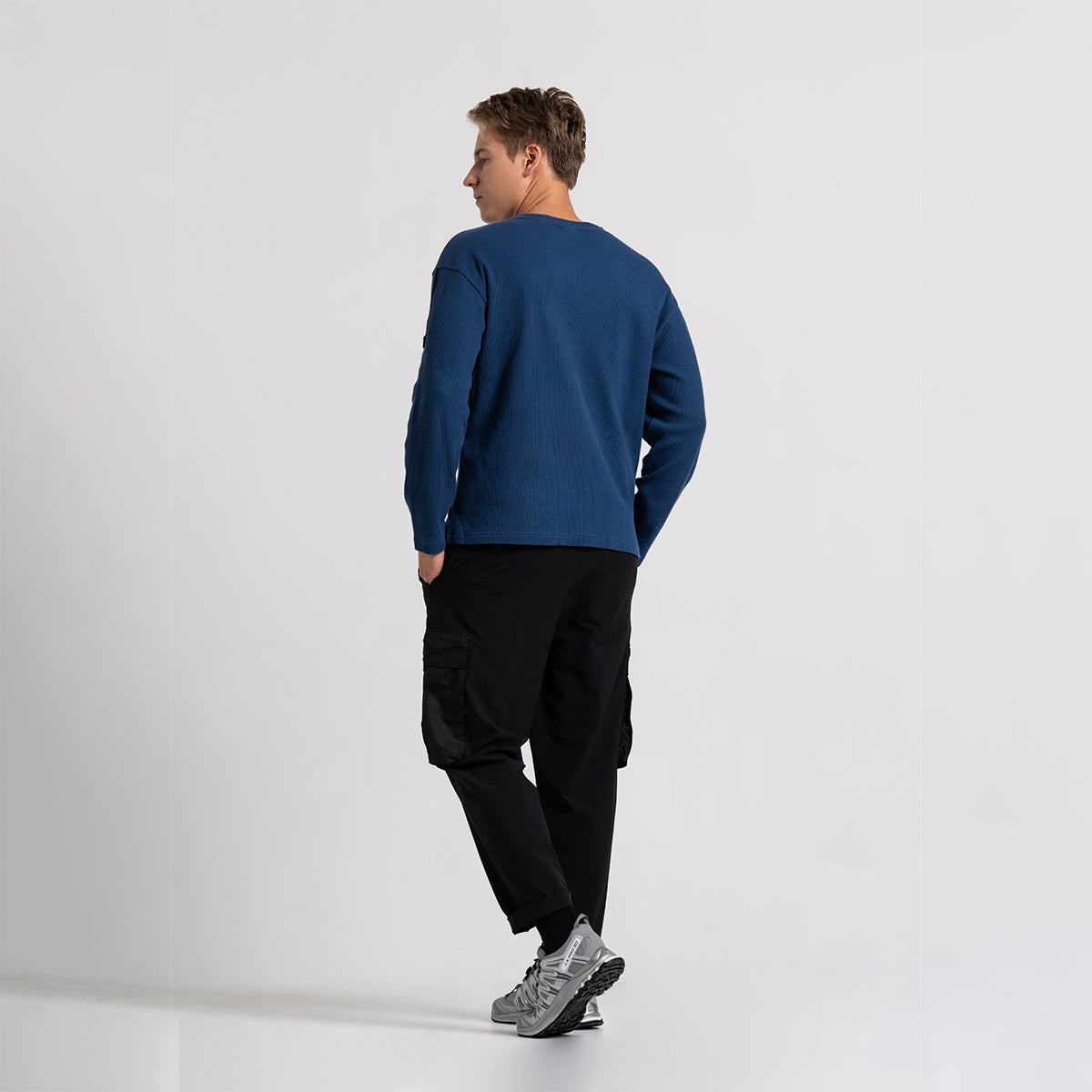 Image of Waffle Everyday Wears T Shirt for Men