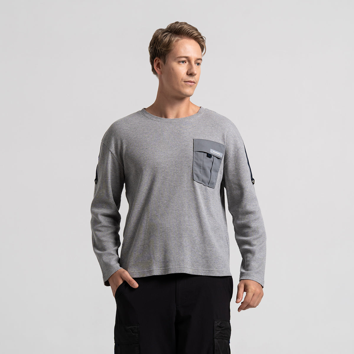 Image of Waffle Everyday Wears T Shirt for Men