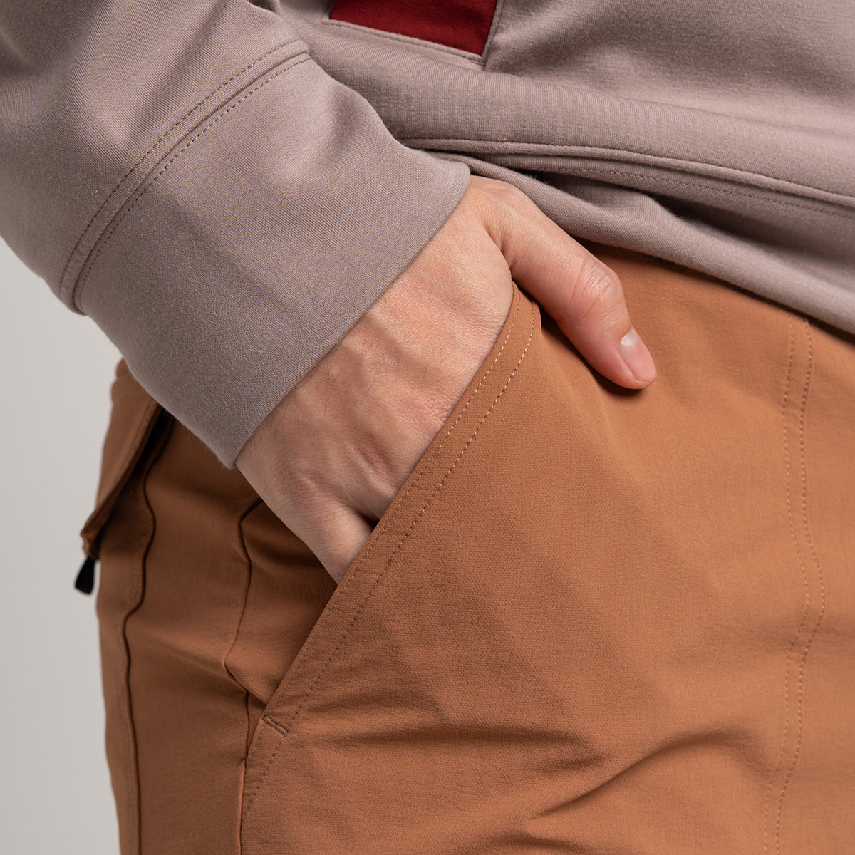 Image of Water Resistant Functional Trendy Cargo Pants for Men