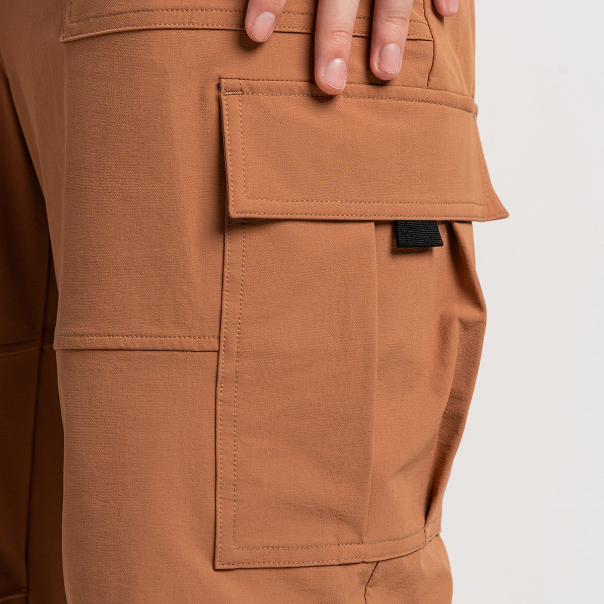 Image of Water Resistant Functional Trendy Cargo Pants for Men