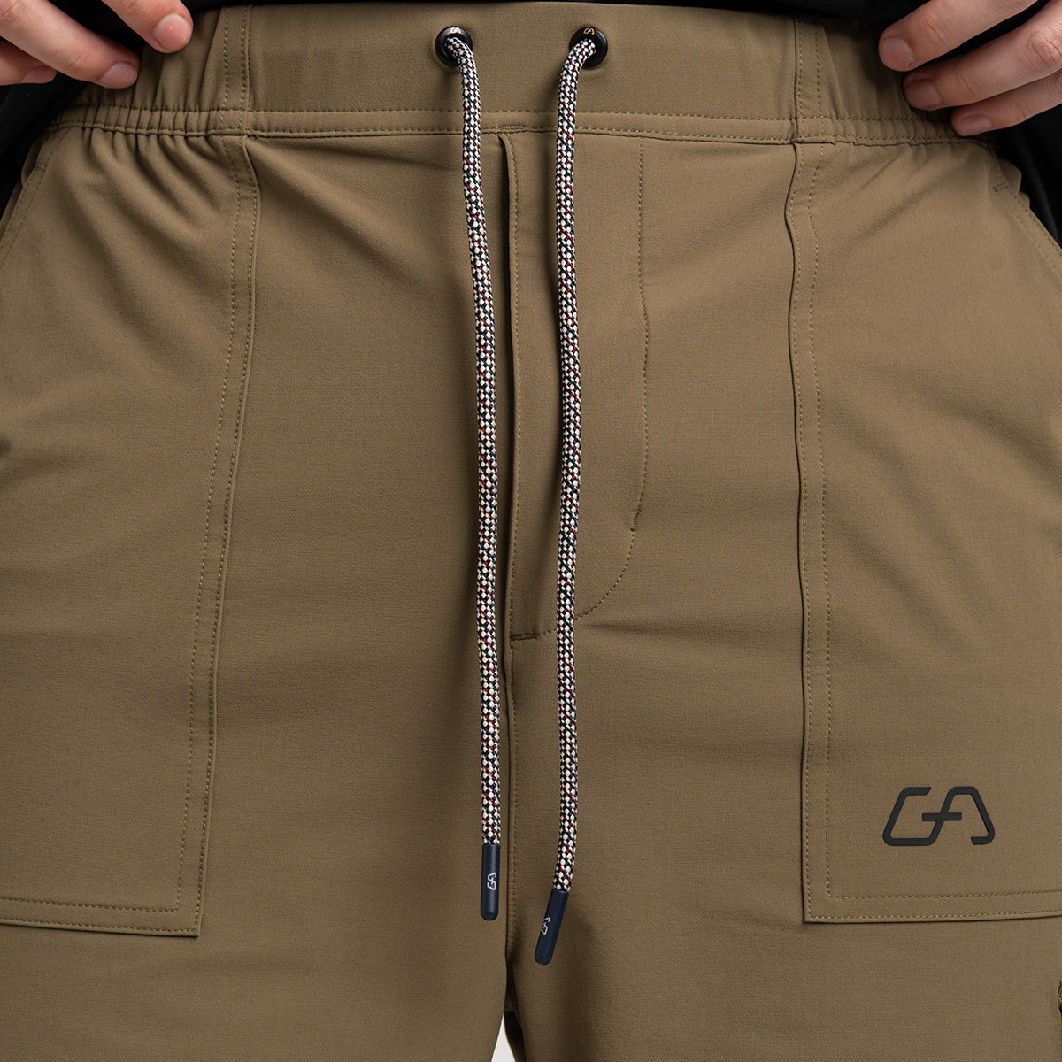 Image of Water Resistant Functional Trendy Cargo Pants for Men