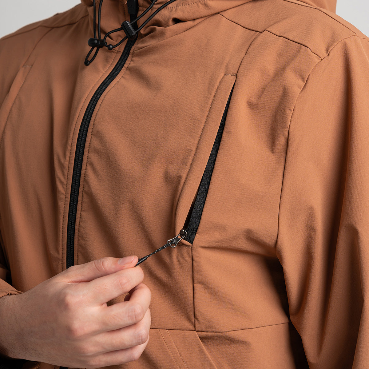 Image of Wasserabweisende trendige Funktionsjacke für Herren