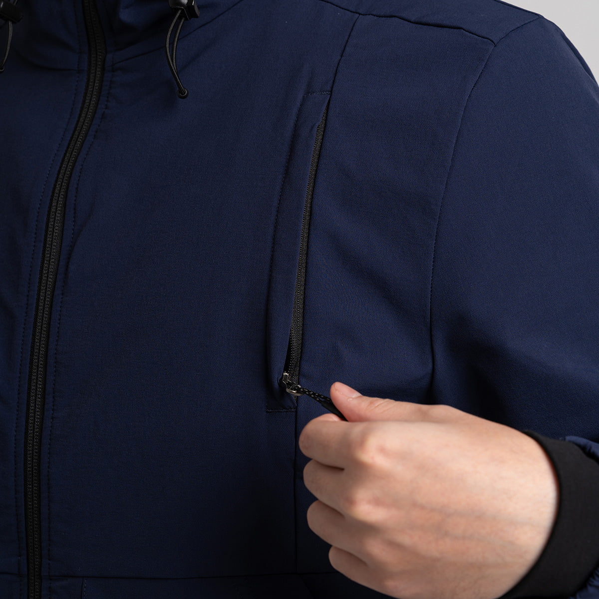 Image of Wasserabweisende trendige Funktionsjacke für Herren