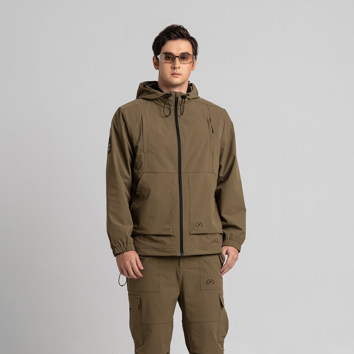 Image of Wasserabweisende trendige Funktionsjacke für Herren