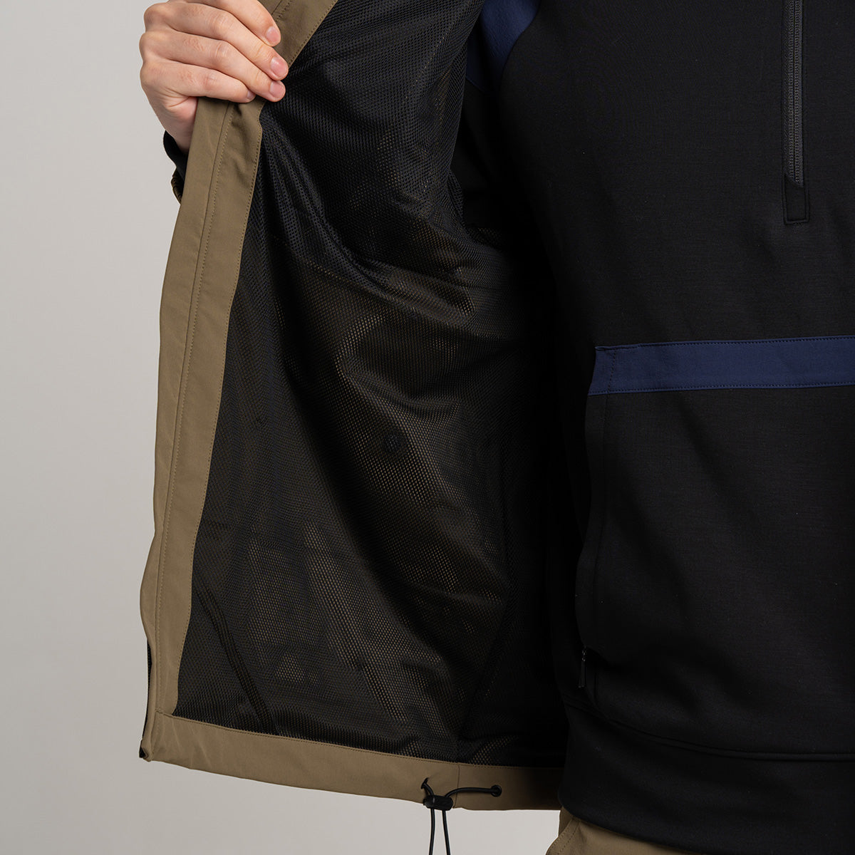 Image of Wasserabweisende trendige Funktionsjacke für Herren