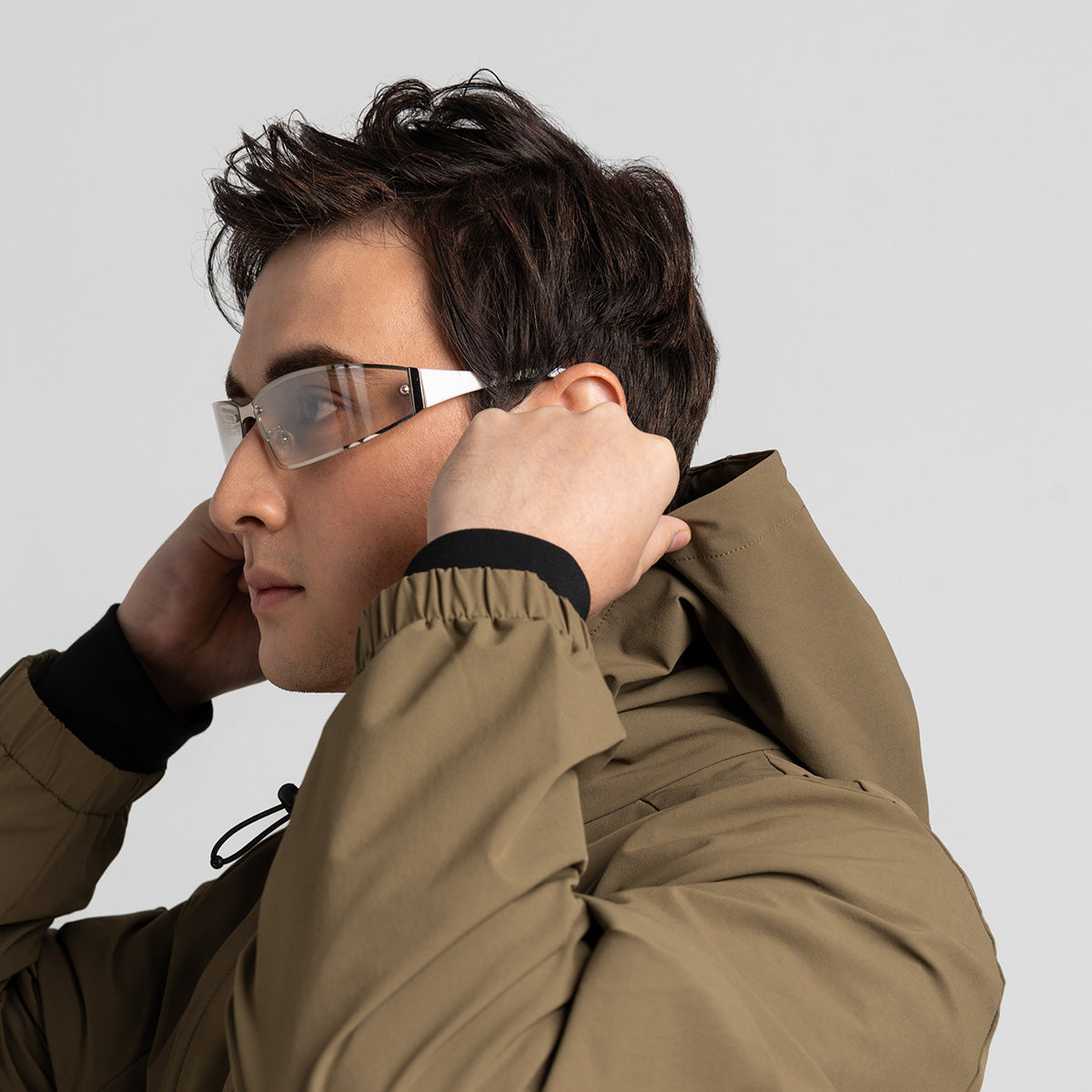 Image of Wasserabweisende trendige Funktionsjacke für Herren