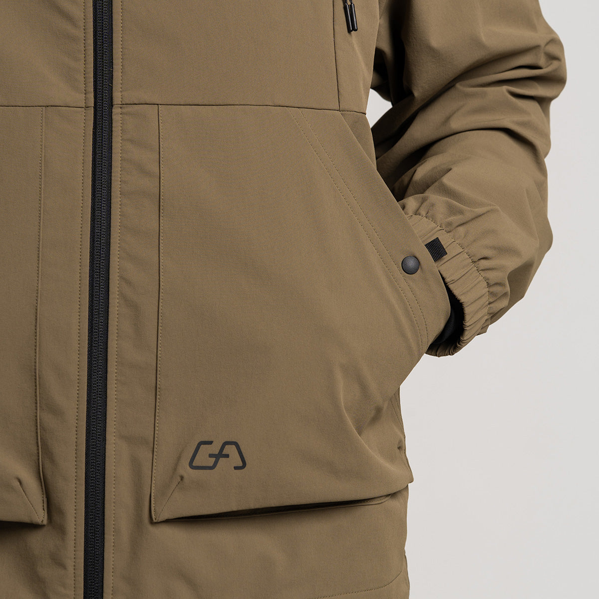 Image of Wasserabweisende trendige Funktionsjacke für Herren