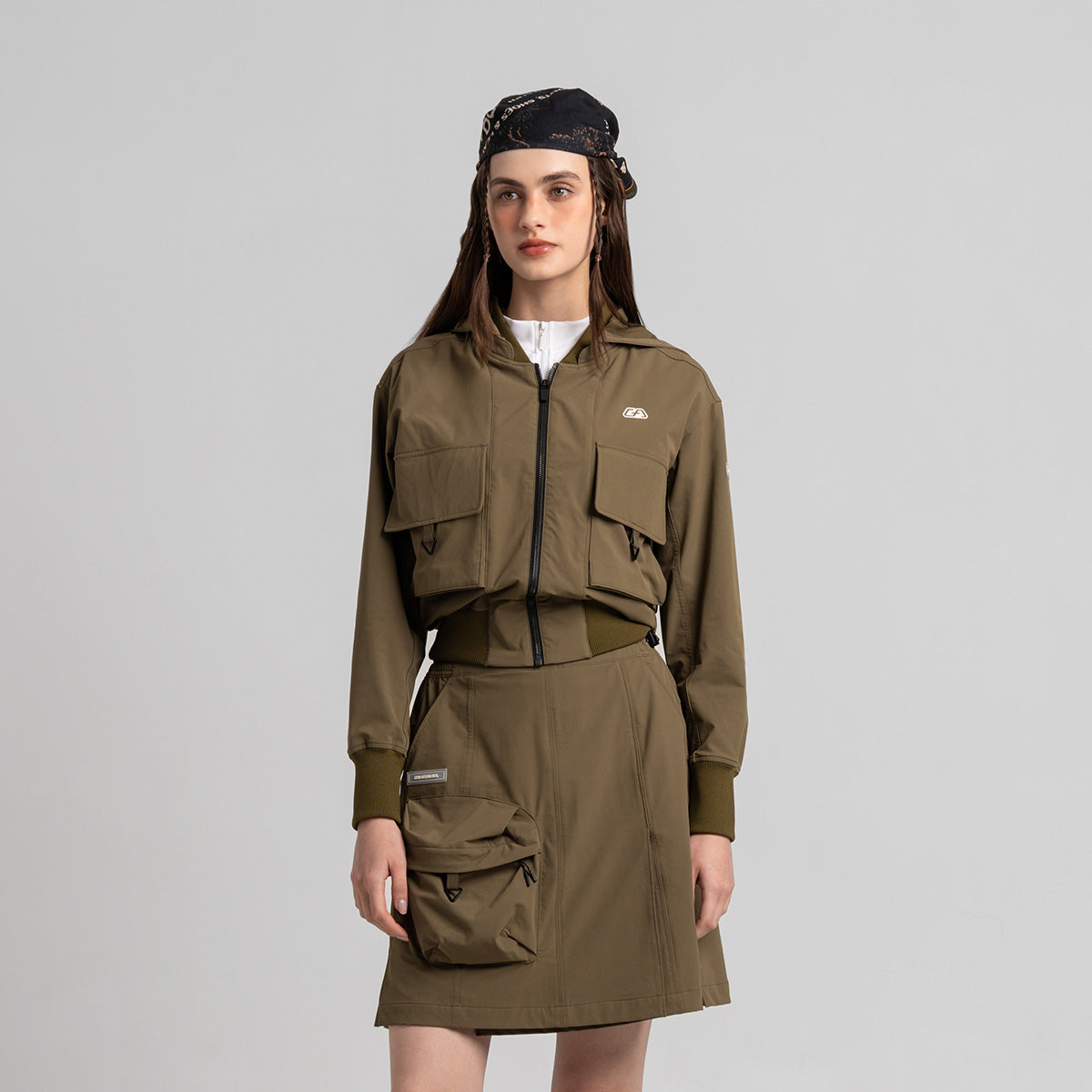 Image of Water Resistant Functional Trendy Jacket for Women