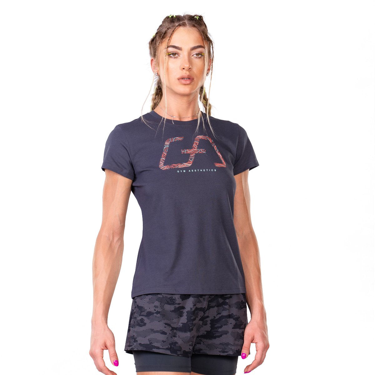 Activewear Coolever Cotton Touch Loose-Fit T-Shirt for Women