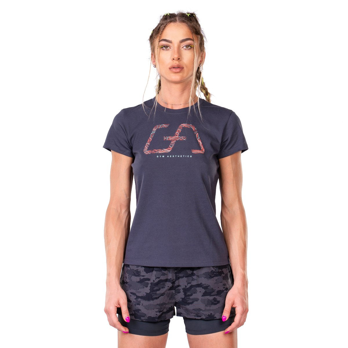 Image of Activewear Coolever Cotton Touch Loose-Fit T-Shirt for Women