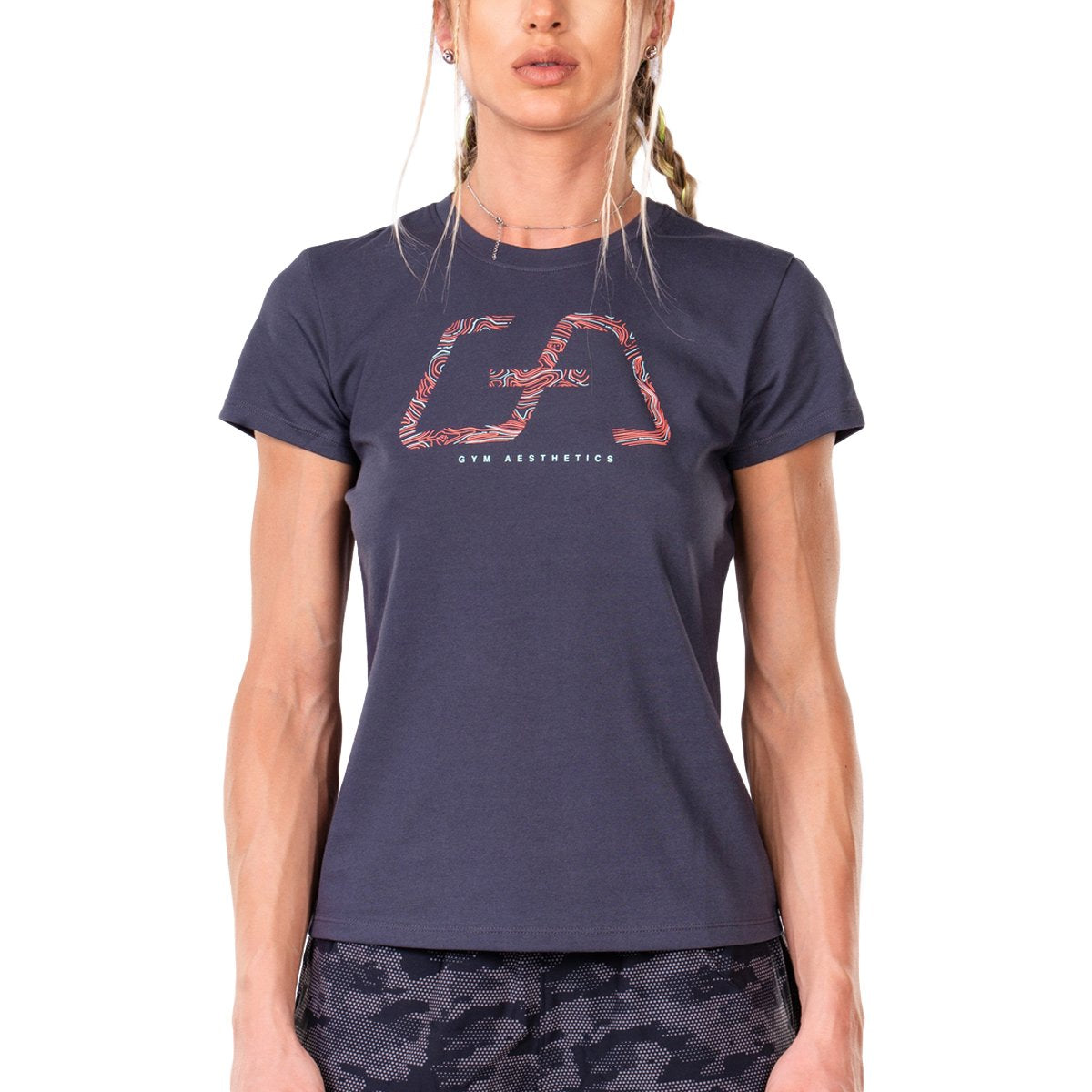 Image of Activewear Coolever Cotton Touch Loose-Fit T-Shirt for Women