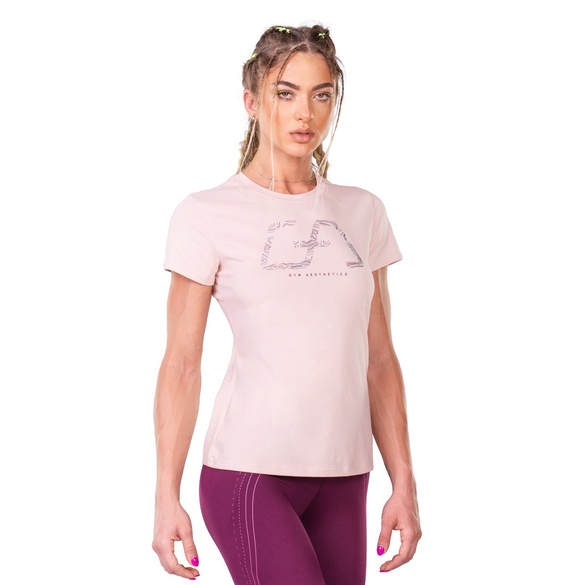 Image of Activewear Coolever Cotton Touch Loose-Fit T-Shirt for Women