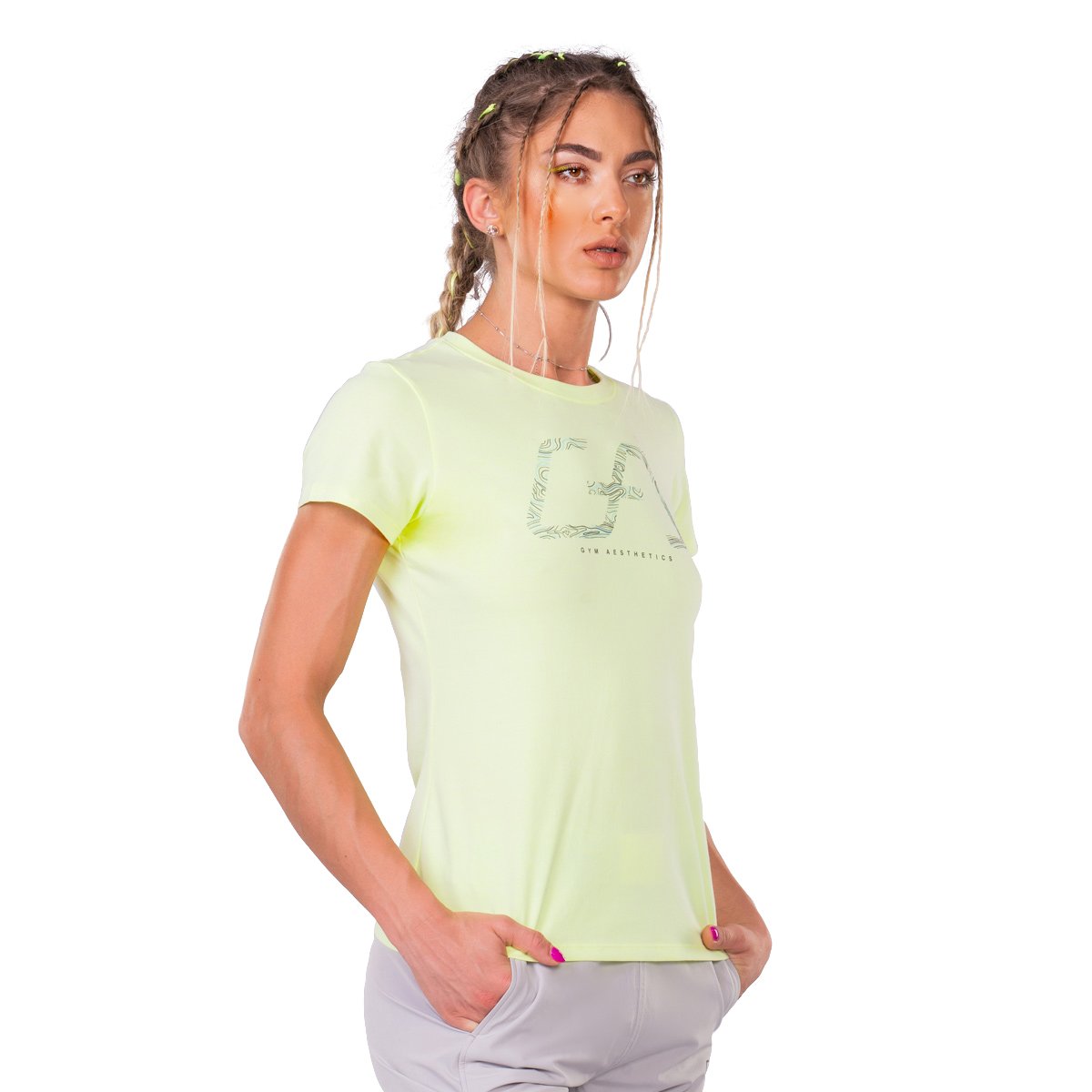 Activewear Coolever Cotton Touch Loose-Fit T-Shirt for Women
